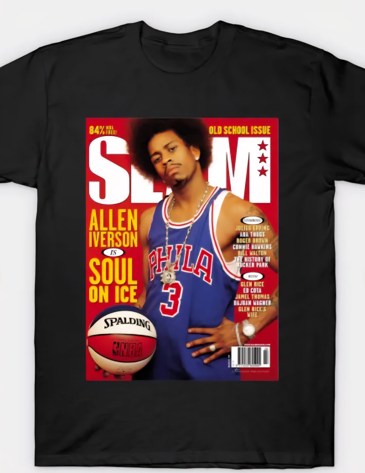 Allen Iverson "Soul on Ice" SLAM Magazine T-Shirt