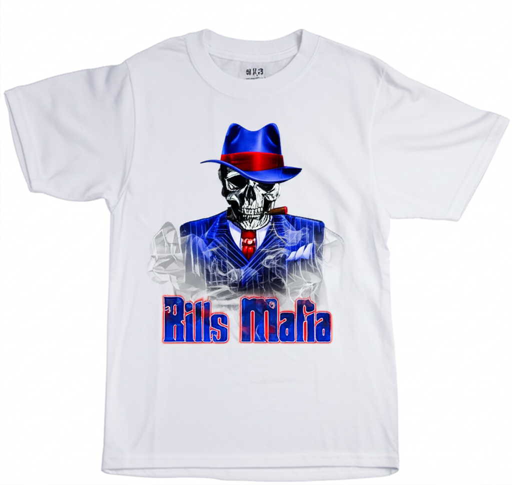 Bills Mafia skeleton Tshirt