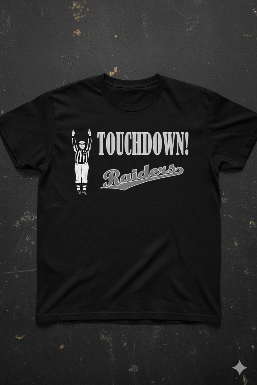 "Touchdown Raiders" T-shirt