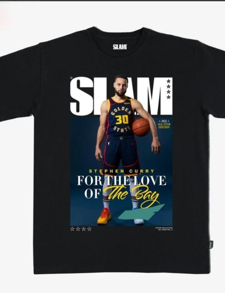 Slam Magazine Stephen Curry 'For the Love of the Bay' T-shirt