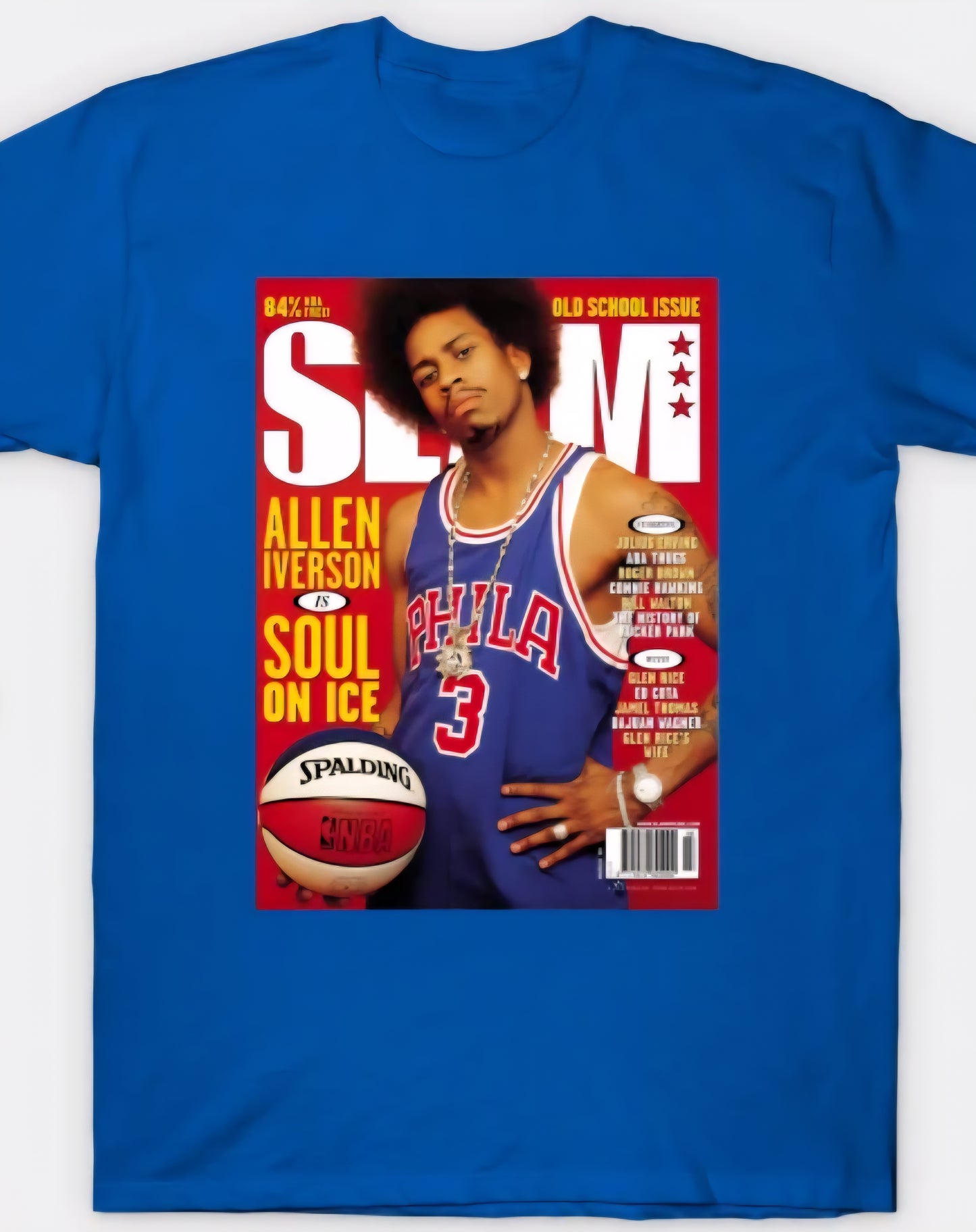Allen Iverson "Soul on Ice" SLAM Magazine T-Shirt