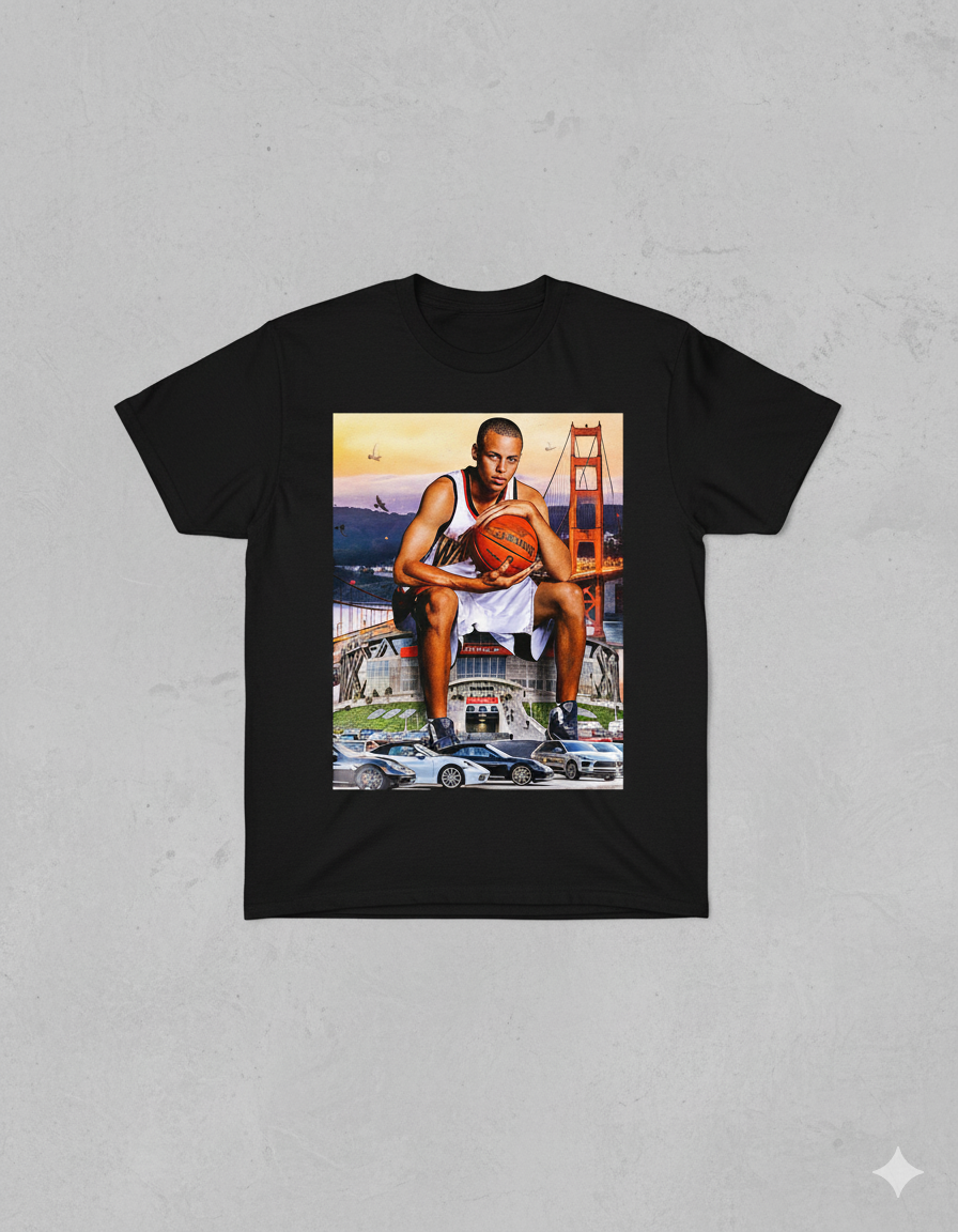 Stephen Curry "Golden City" Graphic T-Shirt