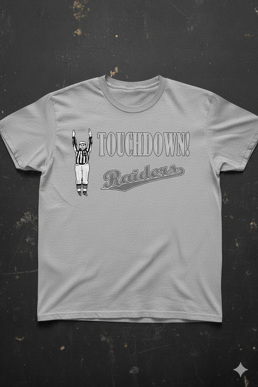 "Touchdown Raiders" T-shirt