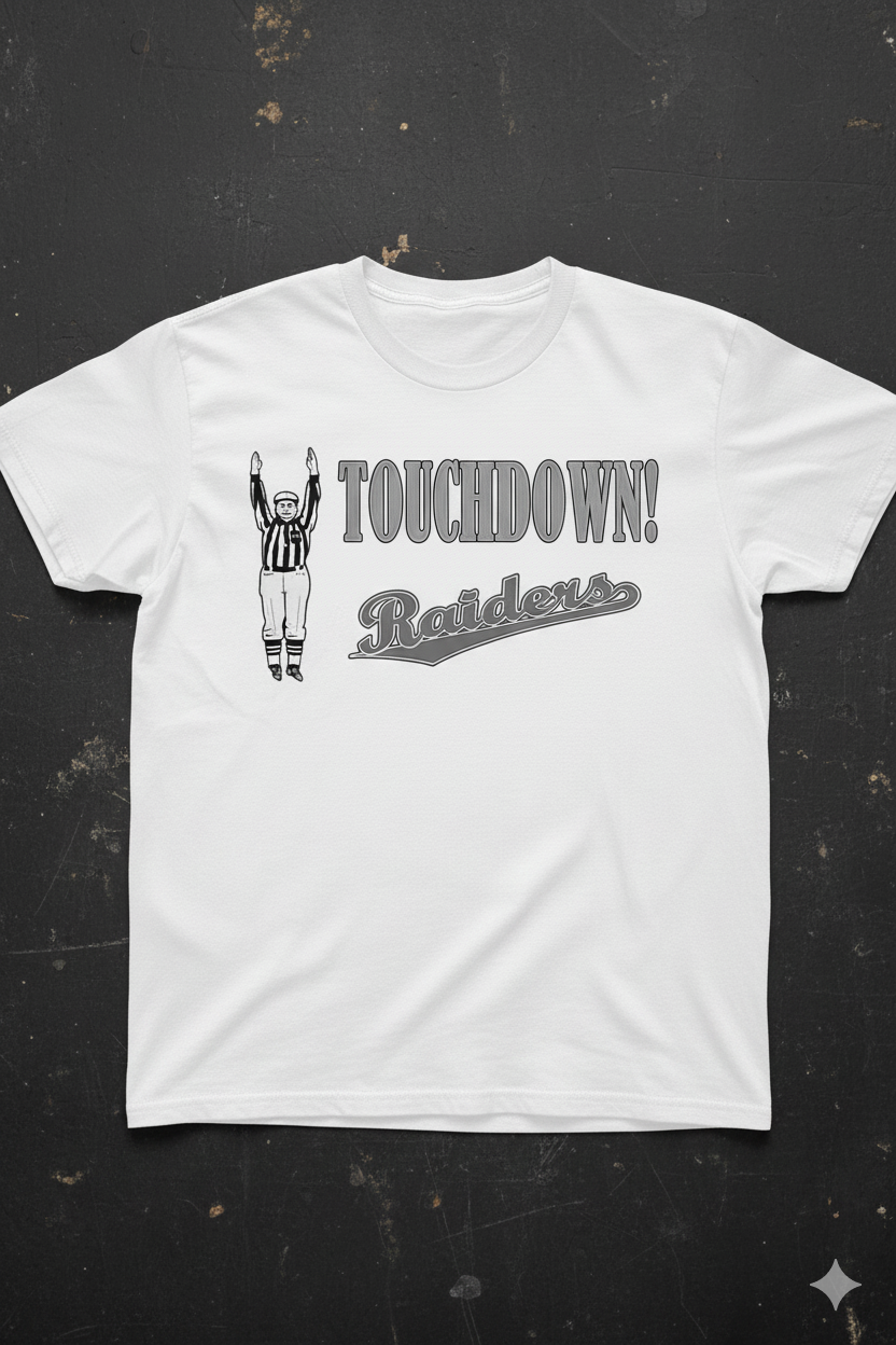"Touchdown Raiders" T-shirt