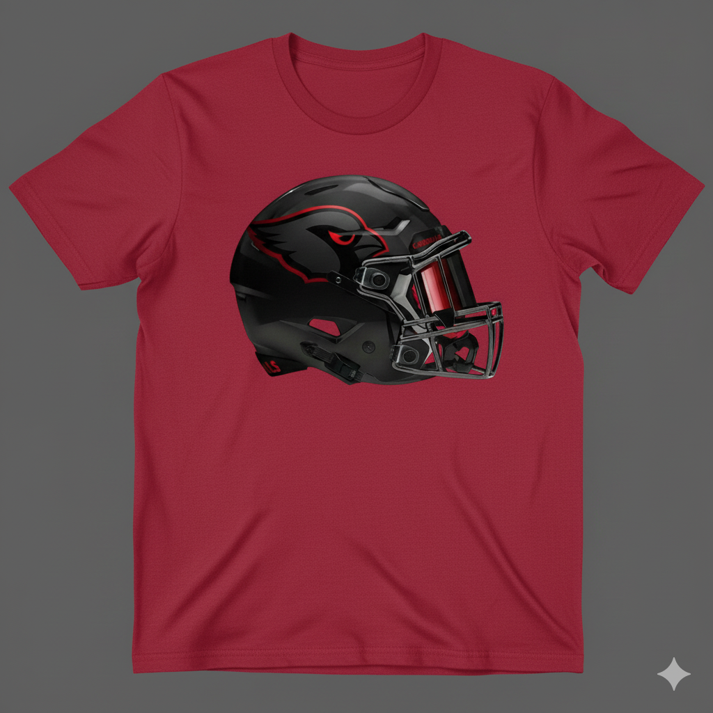 Arizona Cardinals Helmet T-Shirt