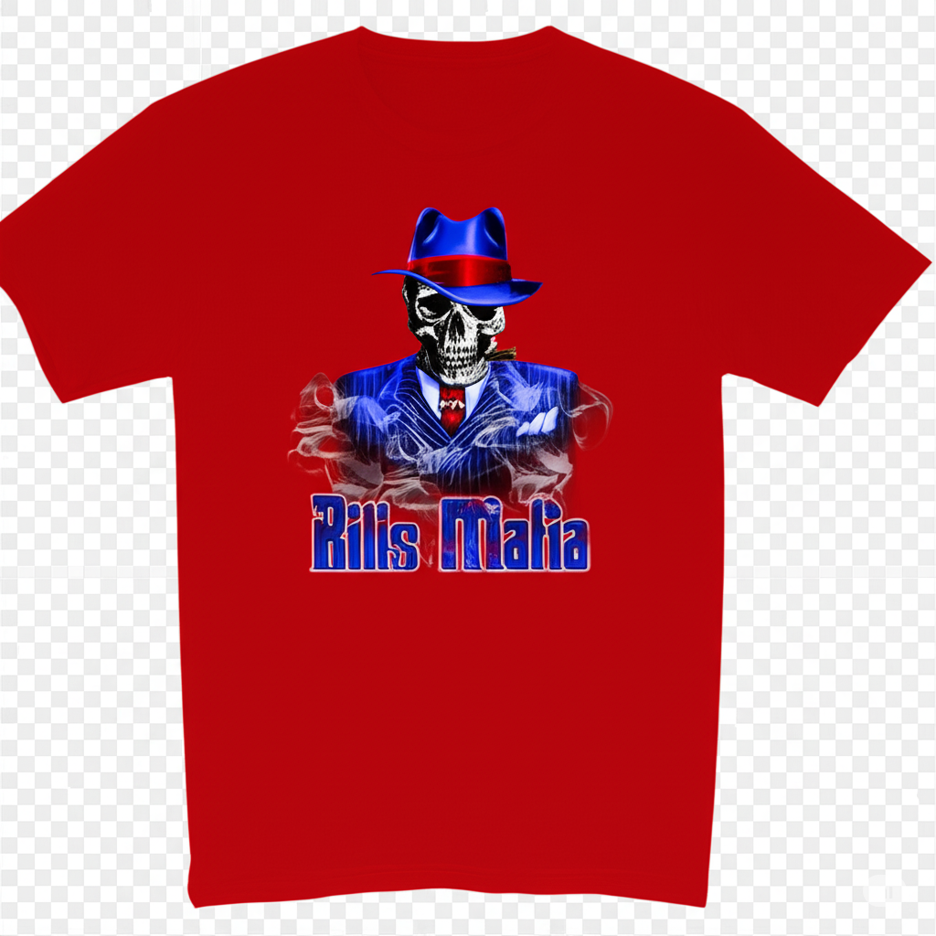 Bills Mafia skeleton Tshirt