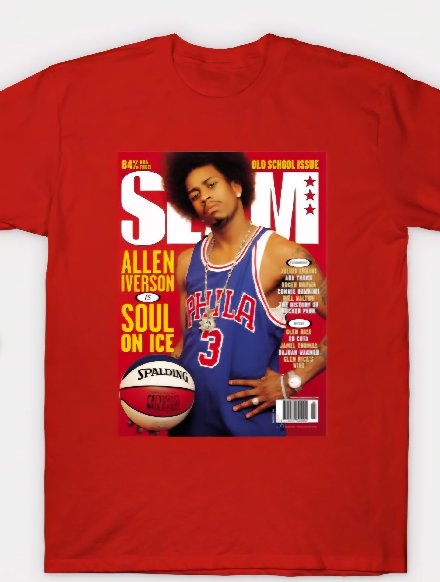 Allen Iverson "Soul on Ice" SLAM Magazine T-Shirt