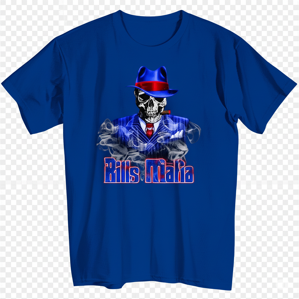 Bills Mafia skeleton Tshirt