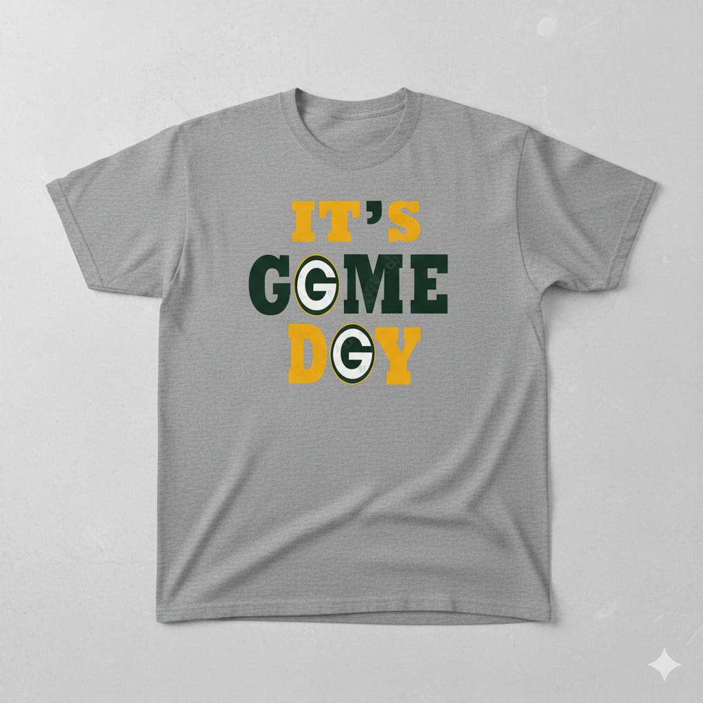 It's Game Day Packer T-Shirt
